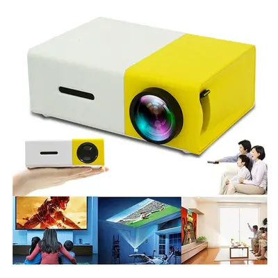 Mini YG300 1080P Home Theater USB HDMI AV SD HD LED Smart Projector