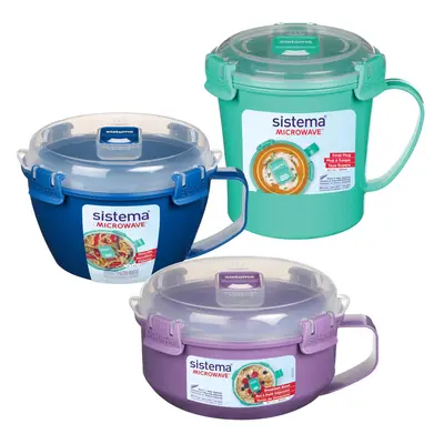 Microwave Containers | Microwave Soup Mug, Porridge Bowl & Noodle Bowl | Microwave Food Containe