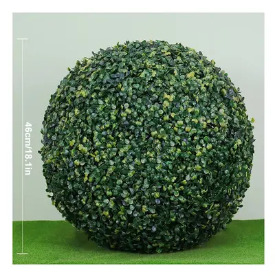 (Milan 46cm) Artificial Plant Boxwood Topiary BallFaux Plants Decorative Grass Balls