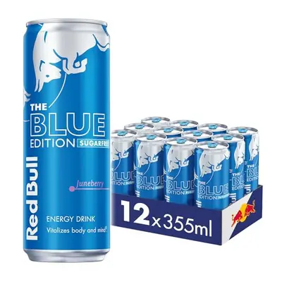 Energy Drink Sugar Free Blue Edition Juneberry ml x12