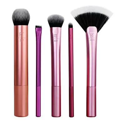 Real Techniques Artist Essentials Complete Face Makeup Brush Set for Makeup Artist Inspired Look