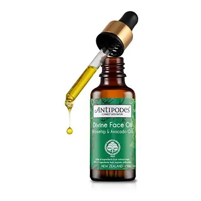 Divine Face Oil Rosehip Oil Avocado Oil Anti-Aging Face Oil to Address Appearance of Fine Lines 