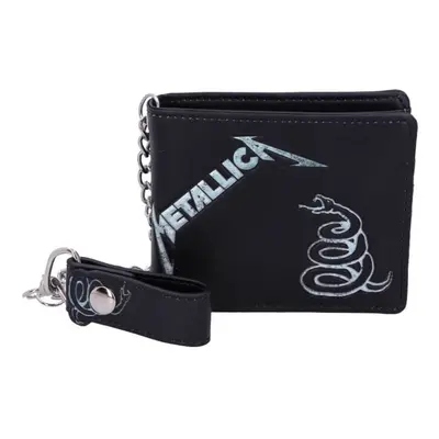 Metallica The Black Album Logo Wallet with Chain