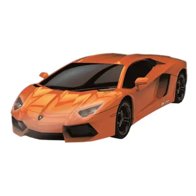 (orange, One Size) Lamborghini Aventador Radio Controlled Car 1:24 Scale