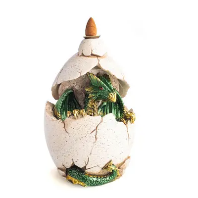 Dragon Egg Backflow Incense Burner w/ LED Light