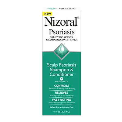 Nizoral Scalp Psoriasis Shampoo & Conditioner, Ounce