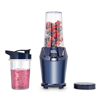 Compact Blender, included Cups with Lids, Double-action Blades, Pre-settings, Overheat Protectio