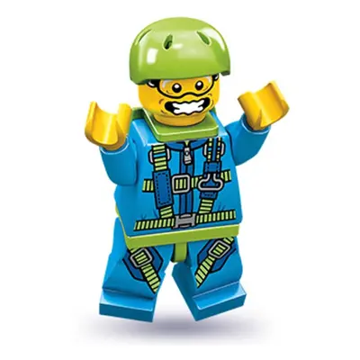 Lego Series Skydiver Mini Figure