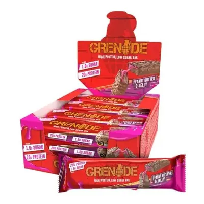 Grenade High Protein, Low Sugar Bar - Peanut Butter & Jelly, x g