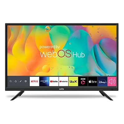 Cello CS32WS01 32? inch Traveller 12-Volt Smart TV Freeview Play FreeSat, Bluetooth. Disney+, Ne