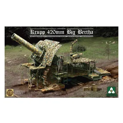 TAMIYA Takom 1/35 Krupp 420MM Big Bertha German Empire Model Kit