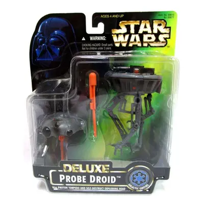 Star Wars Deluxe Probe Droid With Proton Torpedo & Self-Destruct Exploding Head