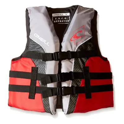 O'Neill Youth SuperLite USCG Life Vest Smoke/Graphite/Red/White 1sz