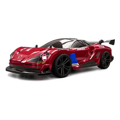 (Red) 1/16 2.4G 4WD High Speed Drift RC Full Proportional Control With Angle Head Light