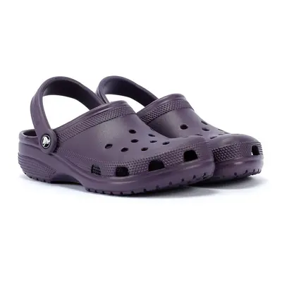 (Purple, (Adults')) Crocs Classic Women's Dark Iris Clogs