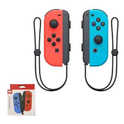 (Red Blue) Game Switch Console Bluetooth Left Right Handle Hand Rope Abs Multifunction