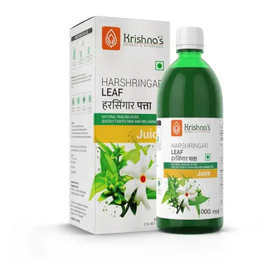 Krishna's Harshringar Leaf Juice 1000ml