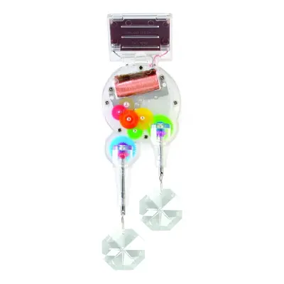 Kikkerland Solar Powered Window Decoration Double Rainbow Maker