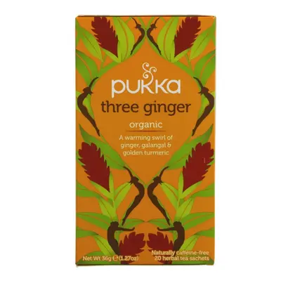 Pukka Three Ginger bags ( pack of )