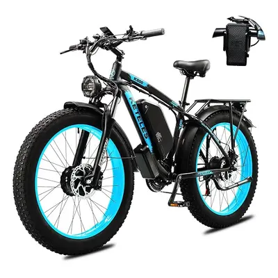 KETELES Electric Bike K800 Dual Battery FatTyre,48V 23AH Battery,2000W