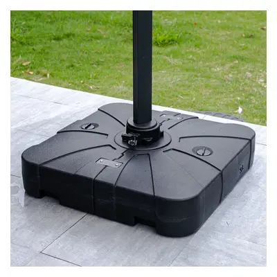 HDPE Square Plastic Outdoor Umbrella Stand Parasol Base