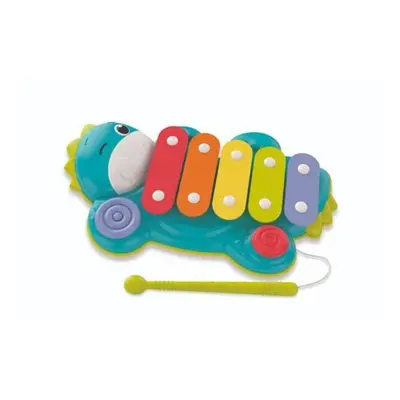 Baby Clementoni-17263-Xylodino-xylophone for Kids from Months and Older-Musical Instruments Educ