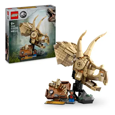 LEGO Jurassic World Dinosaur Fossils: Triceratops Skull Age 9+ 468pcs