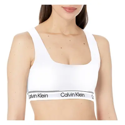 Calvin Klein Women's Athletic Unlined Bralette White