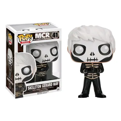 Funko Pop Rocks MCR Skeleton Gerard Way Hot Topic Exclusive