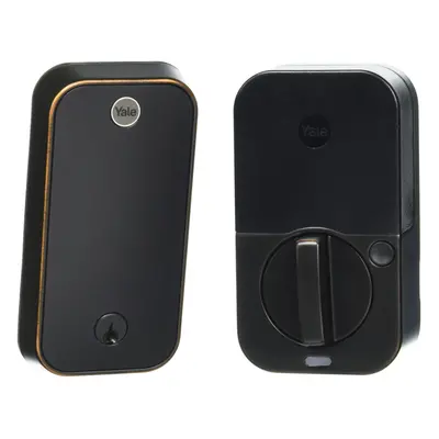 Yale Assure Lock Touch with ZWave Fingerprint Smart Lock in Bronze