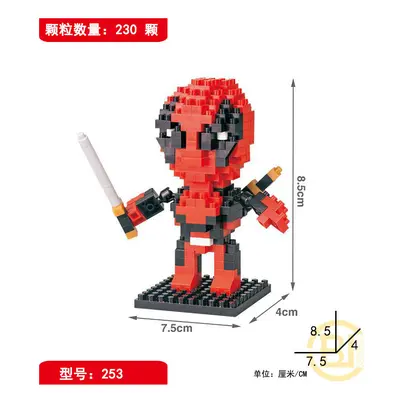 (230PCS Death) Marvel Avengers Super Heroes Mini Figures Dc Set Fit Lego DIY Building Blocks Toy