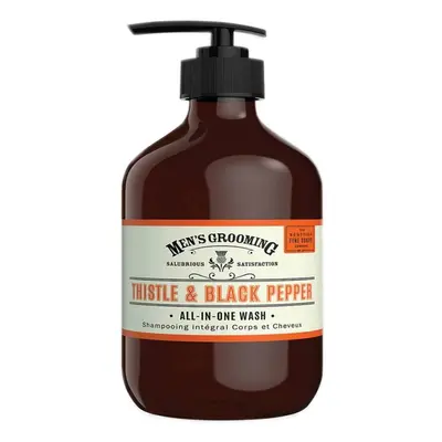 Thistle & Black Pepper All-in-One Wash 500ml by Scottish Fine Soaps