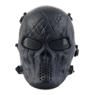 Airsoft Paintball Full Face Skull Mask Protection Outdoor Tactical Gear