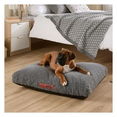 (Light Grey, Medium) Slumberdown Paws for Slumber Sherpa Pet Bed UK Made