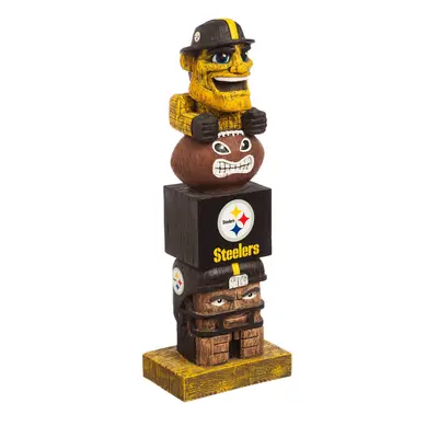 Team Sports America NFL Tiki Totems Inches Pittsburgh Steelers