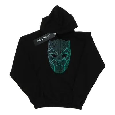 Marvel Mens Black Panther Tribal Mask Hoodie