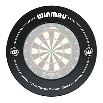 WINMAU Printed Black Dartboard Surround