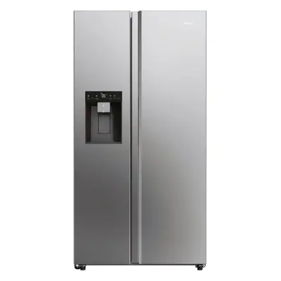 Haier SBS Series American Fridge Freezer - Stainless Steel - C Rated