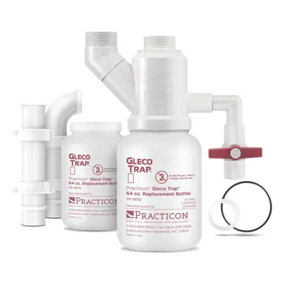 Practicon Gleco Trap System Clay & Plaster Sink Trap Kit oz.