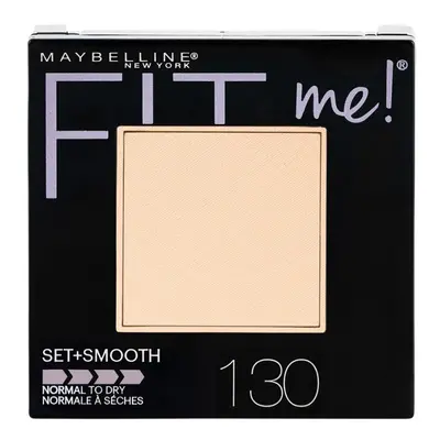 Maybelline New York Fit Me Set + Smooth Powder Makeup, Buff Beige, 0.3 oz.