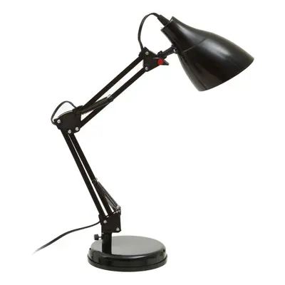 Premier Housewares Finley Black Desk Lamp