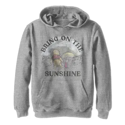 Disney Boy's Bring ON The Sunshine Hoodie Athletic Heather Small