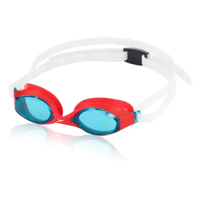 Speedo Unisex-Child Swim Goggles Super Flyer Ages Speedo Red/Blue