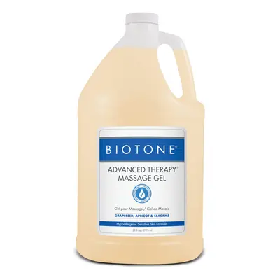 BIOTONE Advanced Therapy Massage Gel, Smooth, Silky Glide Without the