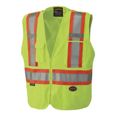 Pioneer Hi-Vis Safety Vest - StarTech Reflective Tape - Snap Break Awa