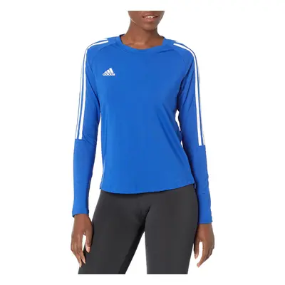 adidas Women's Hi Low Jersey Long Sleeve Team Royal Blue/White Mediu