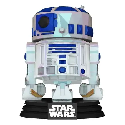 Funko POP! R2-D2 Facet #593 Exclusive Clear Ship Protector and Box Inc