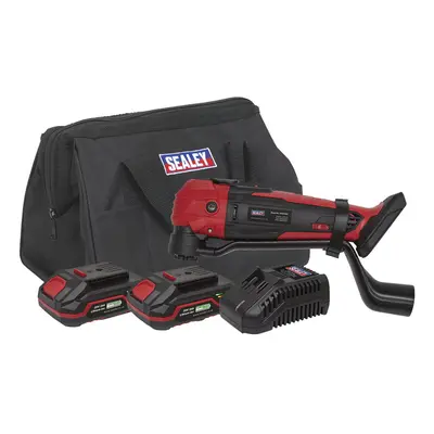 Sealey Cordless Oscillating Multi-Tool Kit 20V - Batteries -CP20VMTKIT