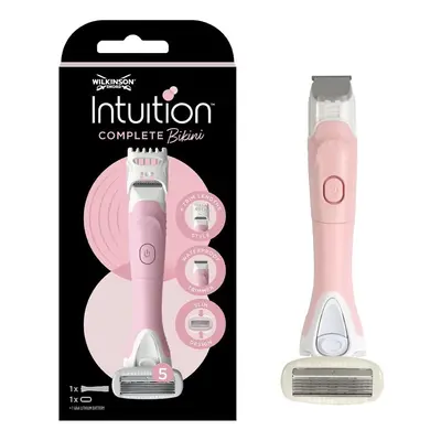 WILKINSON SWORD Intuition Complete Bikini For Women | Trimmer and Razor | With Blade Razor