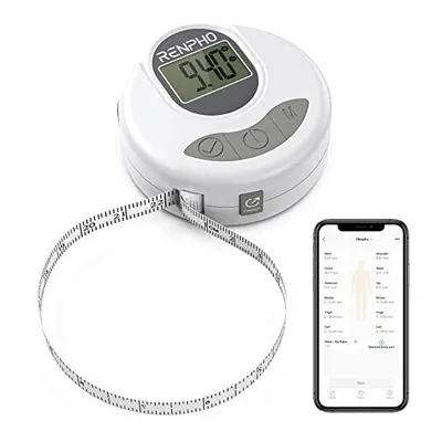 Digital Body Tape Measure, Smart Bluetooth Measuring Tape for Body Measuring, Weight Loss, Muscl